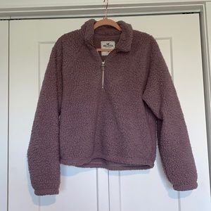 Hollister Women’s Sherpa Quarter Zip